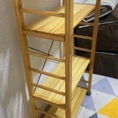 ユニットシェルフ　木製　ラックの画像