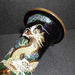 未使用　蘭鉢　龍　ドラゴン　ヴィンテージ　アンティーク　インテリア　ガーデニングの画像