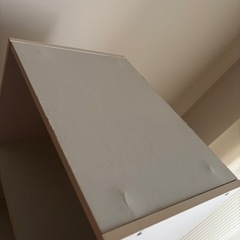 ２段カラーボックス（白）　１つの画像