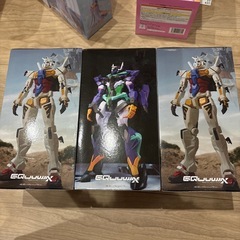 機動戦士ガンダム GQuuuuuuX フィギュア3個の画像