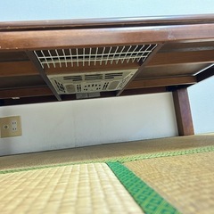 YUASA 家具調こたつ120cm✖️80cm   　　 　の画像