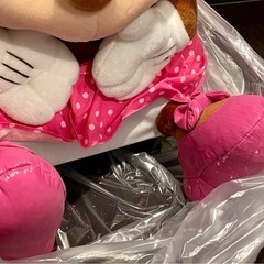 【新品未使用！】レア☆希少！ディズニー ミニーマウス ぬいぐるみ キャリーバッグの画像
