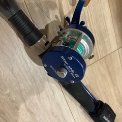 船釣り用ロッド&リール＋オマケ8点の画像
