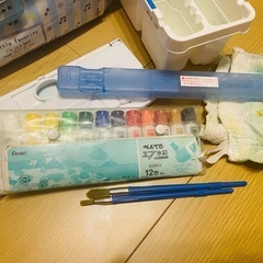 女の子　絵の具セット　小学校の画像