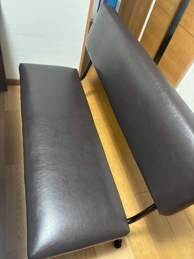 クラッシュゲート　ダイニングベンチ　ノットアンティーク