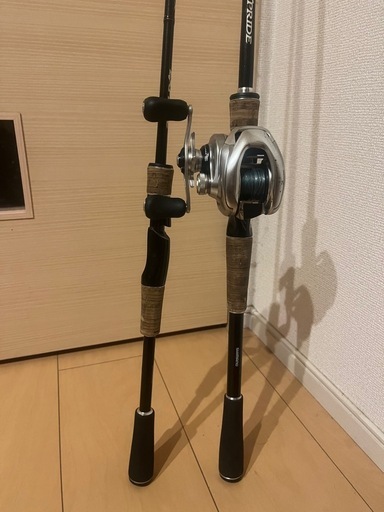 バスロッド2本　エクスプライド　メタニウム　まとめ売り