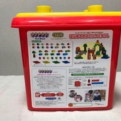 アンパンマン はじめてのブロックバケツL51個+8個の画像