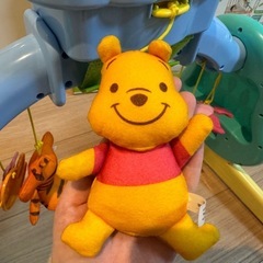 【美品】プーメリー　くまのプーさん　えらべる回転6WAYジムメリーの画像