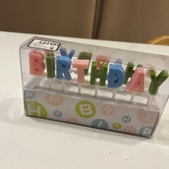 ローソク　誕生日　　の画像