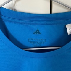 美品　adidas ランニングTシャツＭとショートパンツＬ　メンズの画像