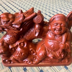 常滑焼きの置き物2点の画像