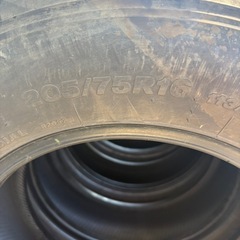 205/75R16LT タイヤ6本セット　ブリヂストン 　 の画像