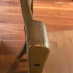 IKEA(イケア) KAUSTBY ダイニングチェア リメイク済み 2脚 セットの画像