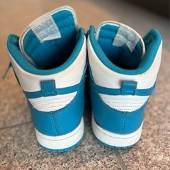 ナイキ ダンク ハイ チャンピオンシップ　ブルー　NIKE 27 スニーカーの画像