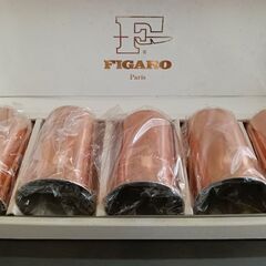 【新品未使用】FIGARO Paris 銅グラス タンブラー 5本セットの画像