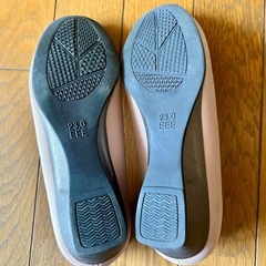 ピンク/ パンプス　23.0cmEEEの画像