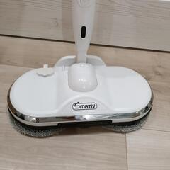 電動モップ 回転 モップクリーナー コードレス LEDライト 床掃除 水拭き  Smativ/スマティブの画像