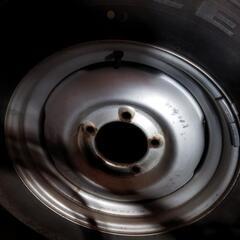 4本セット ジムニー SJ10 JB23 ホイール topy スタッドレス付の画像