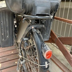 パナソニック電動子供乗せ付きアシスト自転車の画像
