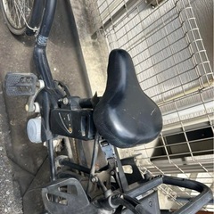 パナソニック電動子供乗せ付きアシスト自転車の画像