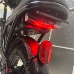 フル電動バイク（自転車）の画像