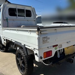 キャリートラックOEM 日産　クリッパー　4WD リフトアップ　車検付の画像