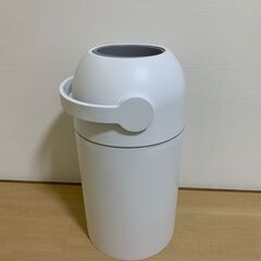 ピジョン おむつ処理ポット Suteru（ステール）／ホワイト／専用カセット不要なごみ箱の画像