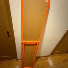全身鏡（木製フレーム）の画像