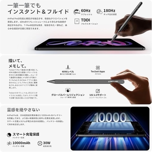 TECLAST ArtPad Pro タブレット　ペン付き