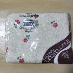 新品未使用未開封品のダブルフラットシーツの画像