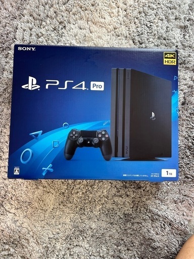 【美品】PS4 Pro 1TB 4K HDR 本体 コントローラー付き