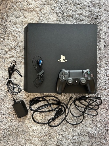 【美品】PS4 Pro 1TB 4K HDR 本体 コントローラー付き