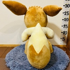 未使用#イーブイ#めちゃもふっと#ポケモン#ぬいぐるみ#クレーンゲーム#UFOキャッチャー#景品#大きい#ビッグ#ラウンド1#の画像