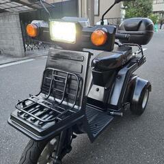 ジャイロ X 側車登録 2人乗り 4スト普通免許の画像