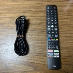 TCL 4K Andloid TV 55インチ 55型 55P615 2023年製 ジャンク 訳ありの画像