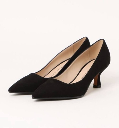 定価35200円試着のみサイズ36FABIO RUSCONIポインテッドトウスエードプレーンパンプス