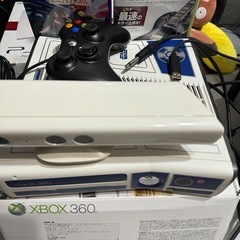 【お取引予定有】xbox360 スターウォーズ Kinect limited エディション(一部無し)+別ソフト付き 初期化済の画像