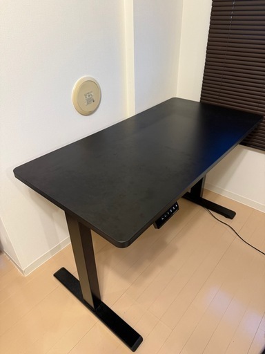FLEXISPOT 電動式スタンディングデスク(幅120×奥行60,メモリー機能付き)