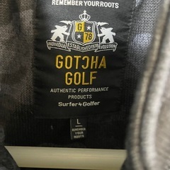 GOTCHA GOLF ガッチャゴルフ　ダウンベスト サイズL  ブラック 迷彩　ベスト　サイズL  黒の画像