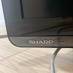 液晶テレビ 19インチ　SHARP LC-19K3の画像
