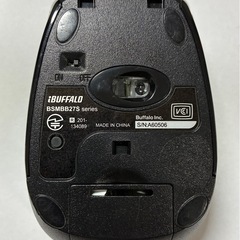 BUFFALO Bluetoothマウス BSMBB27S 中古 動作品の画像