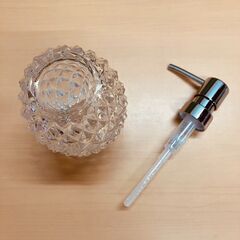 ガラス製 ソープディスペンサー（300ｍL）の画像