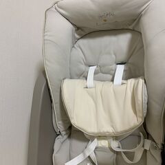 アップリカ ハイローチェア ユラリズム スマート プレミアム／手動スウィング／0か月～4歳の画像