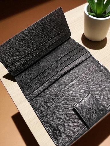 BVLGARI ブルガリ サークルクリップ 三つ折り長財布
