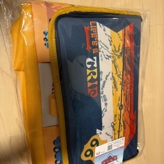 新品！未使用！ラウンドワン限定。カーズ　大きなポケット付きバスケットの画像
