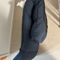 座椅子　ネイビーの画像