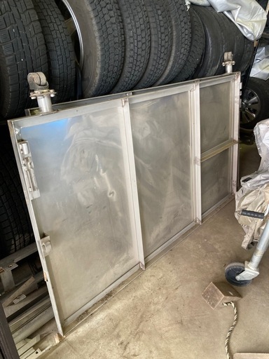 ステンレス　門扉　　180×90×2枚