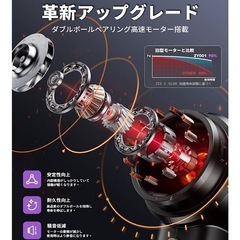 ハンディクリーナー 新品未使用
 コードレス 強力吸引力 車用掃除機 4WAY多機能 大容量きの画像