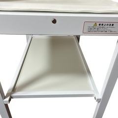 ヤマサキ　オムツ交換台　おむつ交換台　スイートベース（マット、組立説明書付）の画像