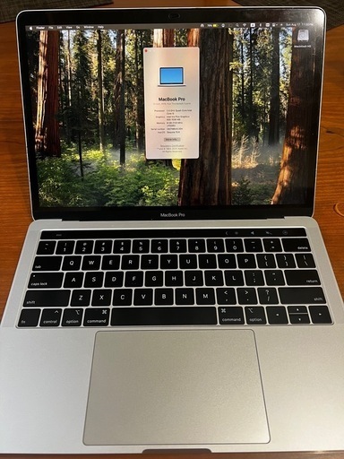 MacBook Pro 13インチ2019 2.4GH/8GB/512GB USキーボード